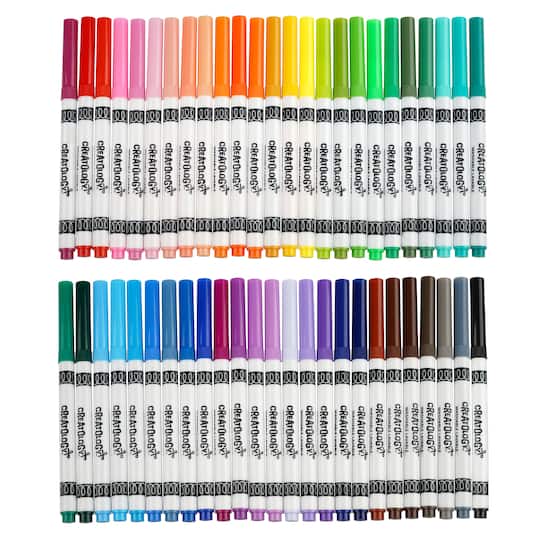 16 Packs: 50 ct. (800 total) Round Tip Washable Markers by Creatology&#xAE;